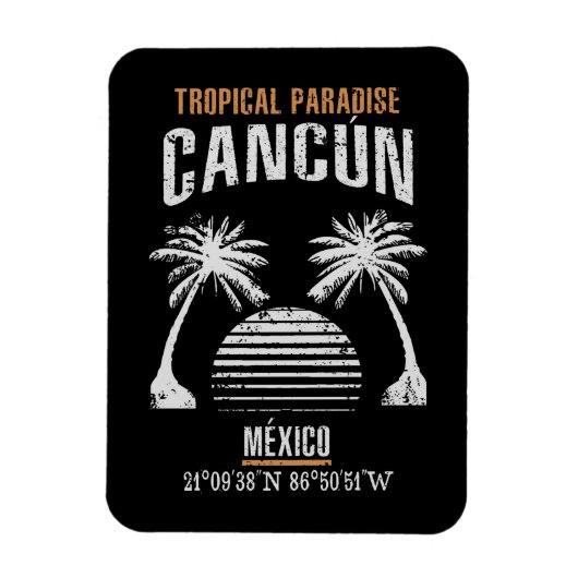 Cancún Magneet (Verticaal)