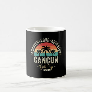 Cancun Meisjesreis 2025 Vriendinnen Vakantie Meisj Koffiemok