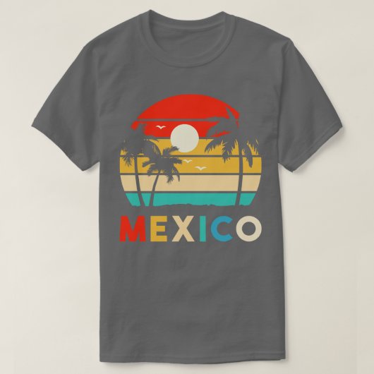 Cancun Mexican Sunset Beach Mexico T-shirt (Design voorkant)