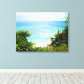 CANCUN, MEXICO #10 CANVAS AFDRUK (Insitu (Houten vloer))