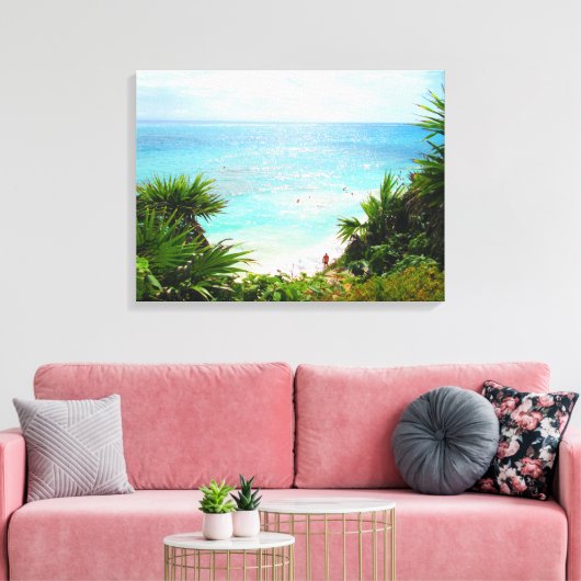 CANCUN, MEXICO #10 CANVAS AFDRUK (Insitu (Woonkamer))