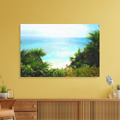 CANCUN, MEXICO #10 CANVAS AFDRUK (Insitu (Woonkamer))