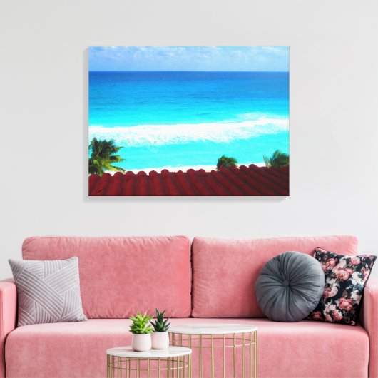 CANCUN, MEXICO #15 CANVAS PRINT (Insitu (Woonkamer))