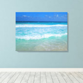 CANCUN, MEXICO #1 CANVAS AFDRUK (Insitu (Houten vloer))