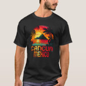 Cancun Mexico 2023 Souvenir T-shirt (Voorkant)