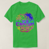 Cancun Mexico 2023 Summer Vacation Hawaii Beach Su T-shirt (Design voorkant)