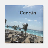 Cancún (Mexico) - 2-inch Square Magnet (Voorkant)