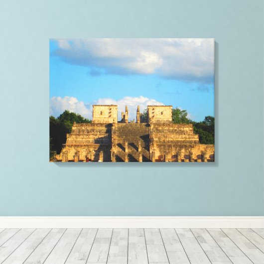 CANCUN, MEXICO #7 CANVAS AFDRUK (Insitu (Houten vloer))