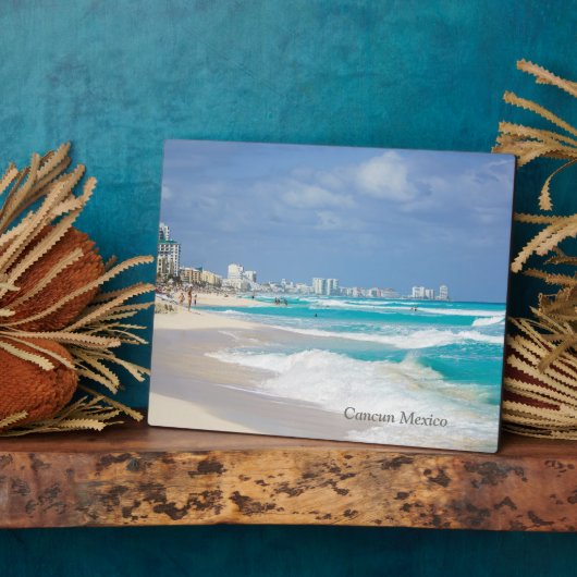 Cancun Mexico Beach Fotoplaat (Zijkant)