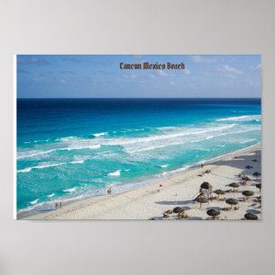 Cancun, Mexico Beach Poster
