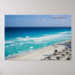 Cancun, Mexico Beach Poster