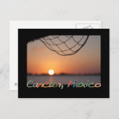 Cancun Mexico Briefkaart (Voorkant / Achterkant)