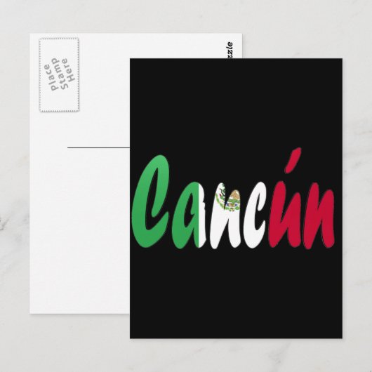 Cancun, Mexico Briefkaart (Voorkant / Achterkant)