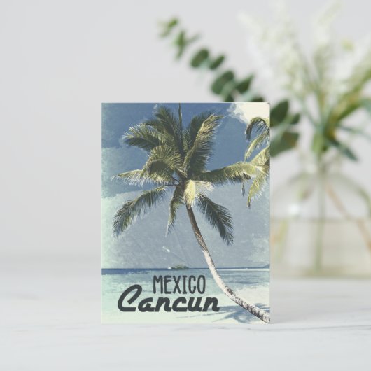  Cancun, Mexico Briefkaart (Staand voorkant)
