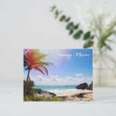 Cancun Mexico Briefkaart (Staand voorkant)