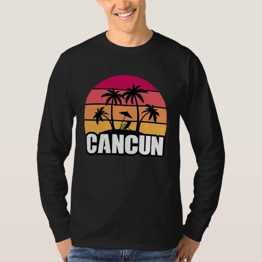 Cancun Mexico Cancun Travel Vacation Souvenir T-shirt (Voorkant)