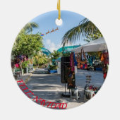 Cancun Mexico Ceramic Ornament (Achterkant)