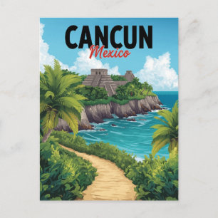 Cancun Mexico Chichen Itza Strand Vaca Briefkaart