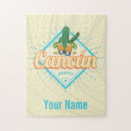 Cancun Mexico Dancing Cactus  Tequila Legpuzzel