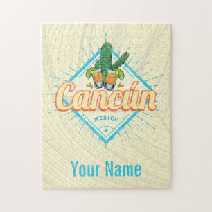 Cancun Mexico Dancing Cactus  Tequila Legpuzzel