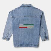 Cancun Mexico Denim Jacket (Achterkant)