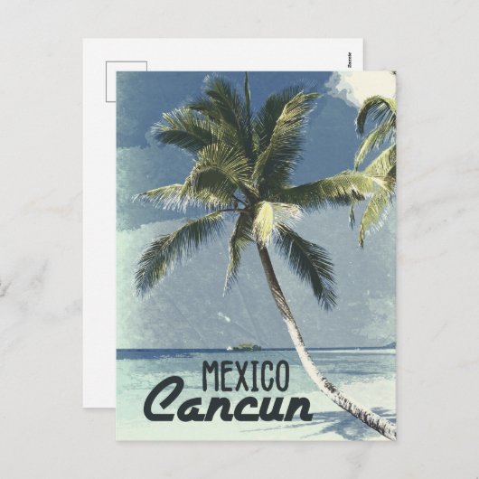 Cancun, Mexico Feestdagenkaart (Voorkant / Achterkant)