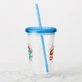 Cancun Mexico Girls trip Colorful Vacations Acryl Drinkbeker (Links)