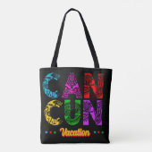 Cancun Mexico Group Vacation Adventure Tote Bag (Achterkant)