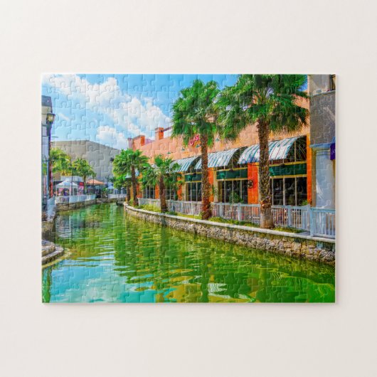 Cancun Mexico. Jigzaag Puzzle Legpuzzel (Horizontaal)