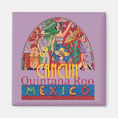 CANCUN Mexico Magneet (Voorkant)