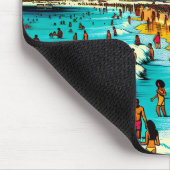 Cancun, Mexico met een Pop Art Vibe Muismat (Hoek)