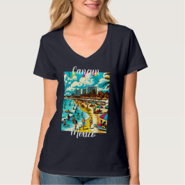 Cancun, Mexico met een Pop Art Vibe T-shirt