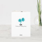 Cancun Mexico Paspoort Bewaar de Datum Aankondiging (Achterkant)