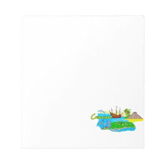 Cancun - Mexico.png Notitieblok (Voorkant)