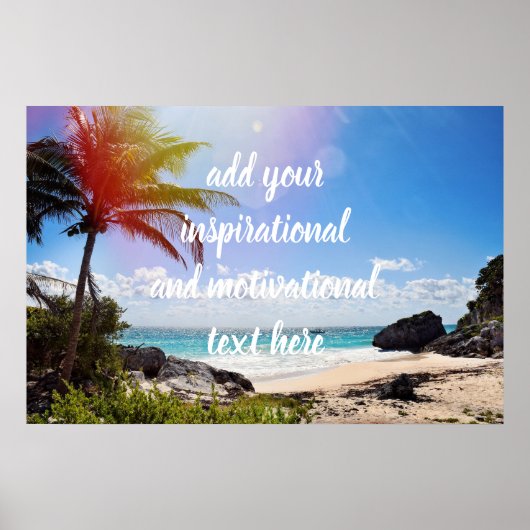 Cancun Mexico Poster (Voorkant)