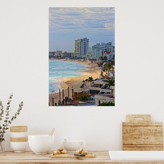 Cancun Mexico Poster (Keuken)