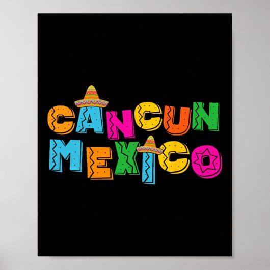 Cancun Mexico  Poster (Voorkant)
