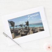 Cancún (Mexico) - Rechthoekbokjes,  Rechthoekige Sticker (Envelop)