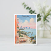 Cancun Mexico Reizen Stad Esthetiek Briefkaart (Staand voorkant)
