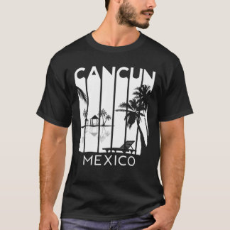 Cancun Mexico Retro Mexican Resort Vacation Summer T-shirt