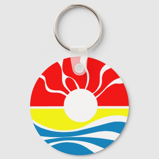 Cancun Mexico Sleutelhanger (Voorkant)