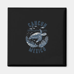 Cancun Mexico Souvenir Familie Matching Vakantie C Magneet