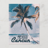 Cancun Mexico  stijl poster Kunst Briefkaart (Voorkant)