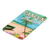 Cancun Mexico strandposter Magneet (Linkerzijde)