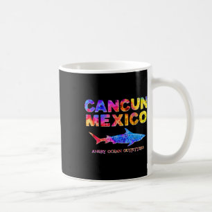 Cancun Mexico T Shirt Shark Gevist T-shirt Koffiemok