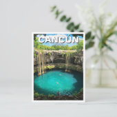 Cancun Mexico Travel Center Briefkaart (Staand voorkant)