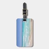 Cancun Mexico Tropical Zee Wave Beach  Bagagelabel (Voorkant verticaal)