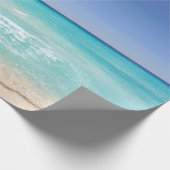 Cancun Mexico Tropical Zee Wave Beach  Cadeaupapier (Hoek)