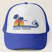 Cancun Mexico Trucker Pet (Voorkant)