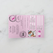 Cancun, Mexico Uitnodiging huwelijkspaspoort (Binnen)